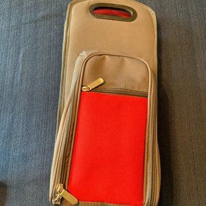 Wine Carrier Tote Bag - 7 Pcs Insulated Wine Bottle Holder {NWOT}